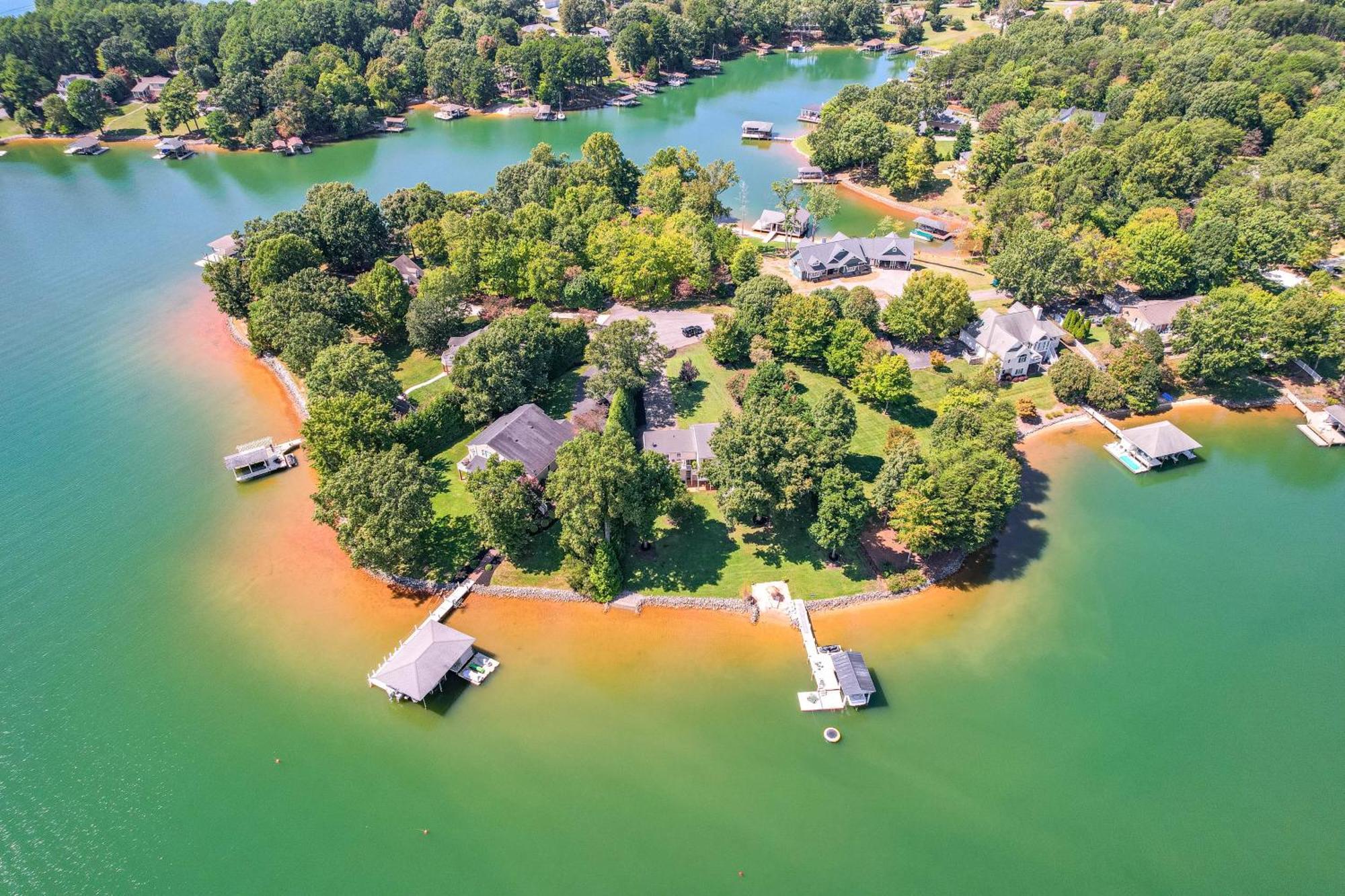 Smith Mountain Lake Retreat With Private Beach! Huddleston Buitenkant foto