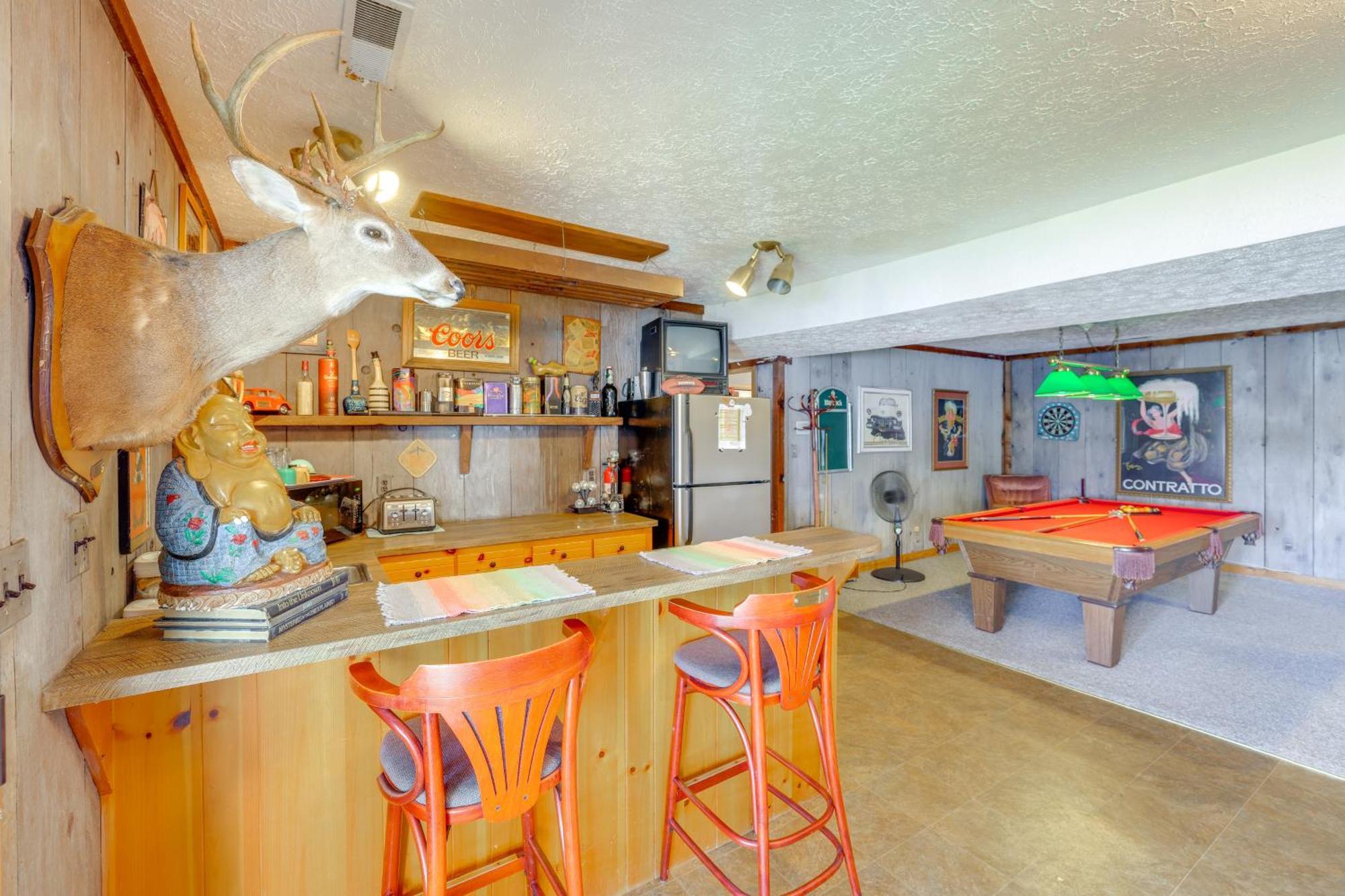 Smith Mountain Lake Retreat With Private Beach! Huddleston Buitenkant foto