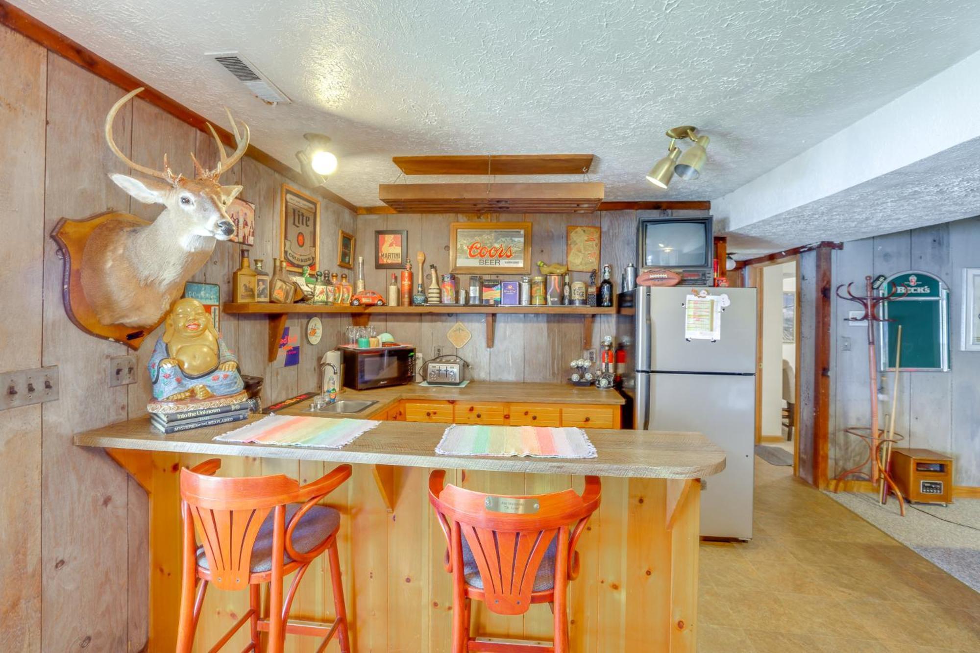 Smith Mountain Lake Retreat With Private Beach! Huddleston Buitenkant foto